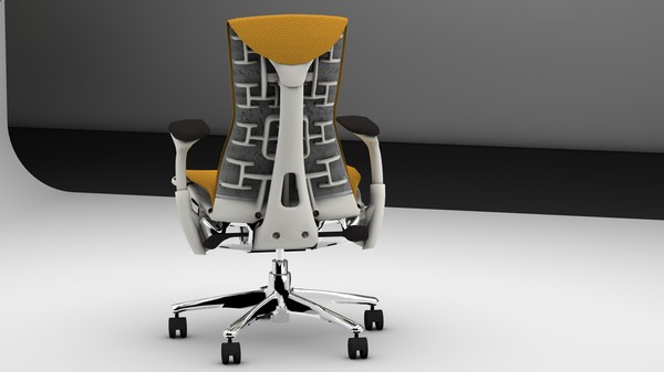 3d herman miller embody office chair model - Herman Miller Embody Chair by mrviz